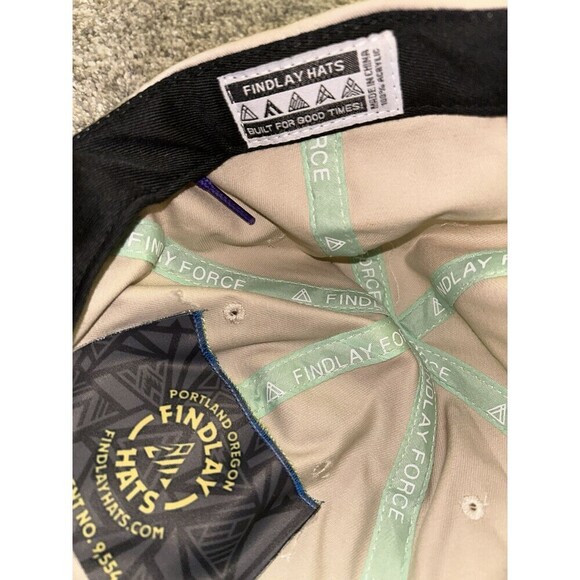 Findlay Adjustable Hat Tropical‎ Hawaii Flowers - Picture 4 of 4